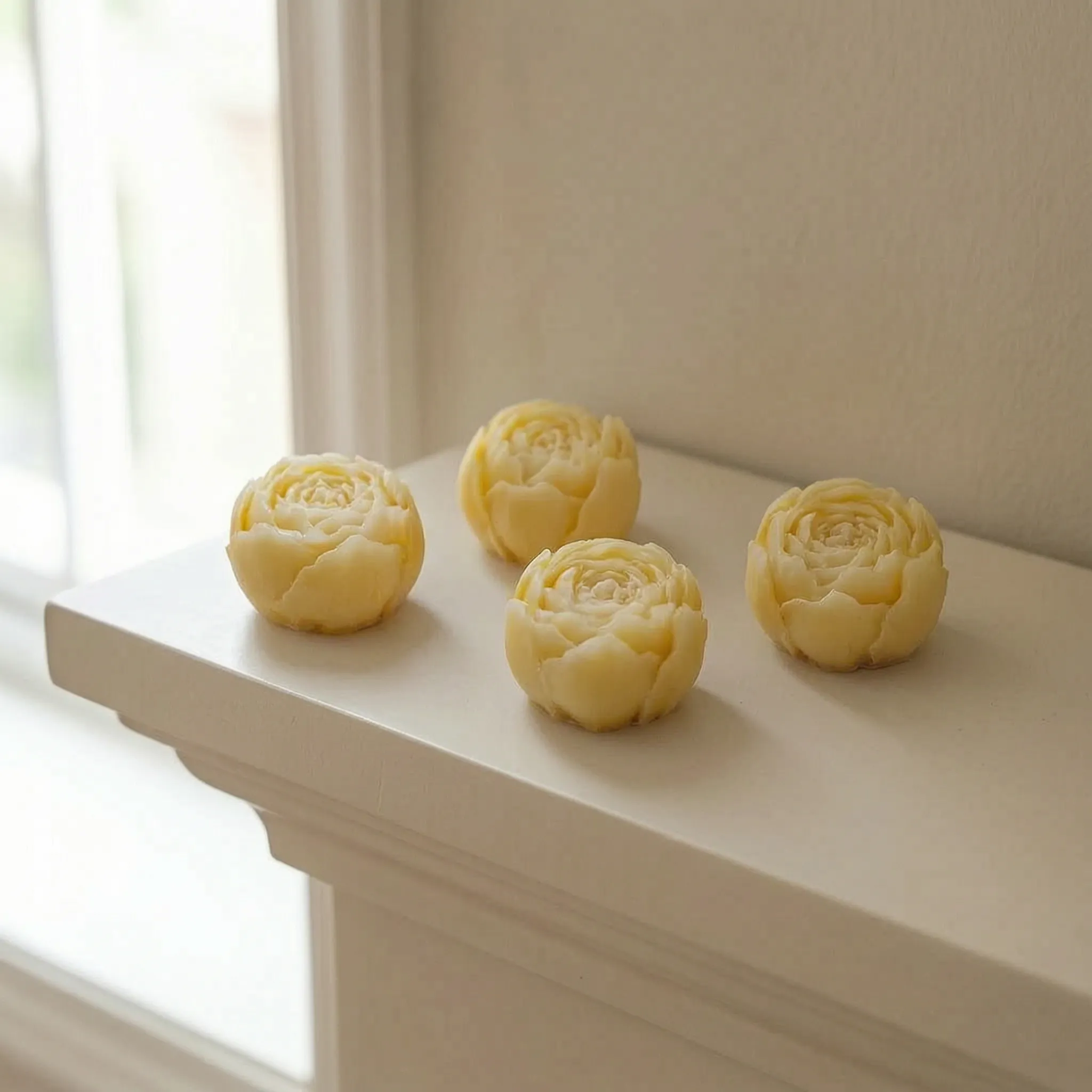 Nordspur | Petalora Rose Shaped Scented Candles