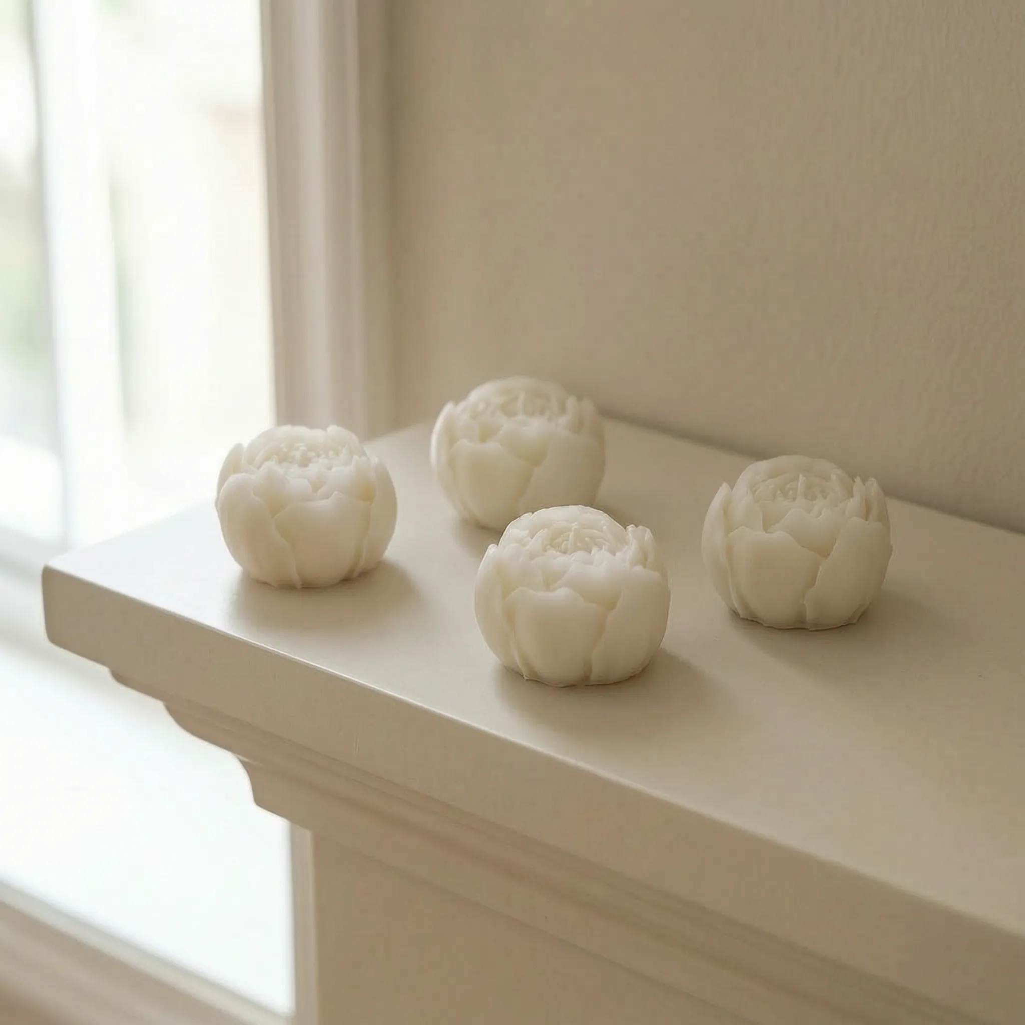 Nordspur | Petalora Rose Shaped Scented Candles