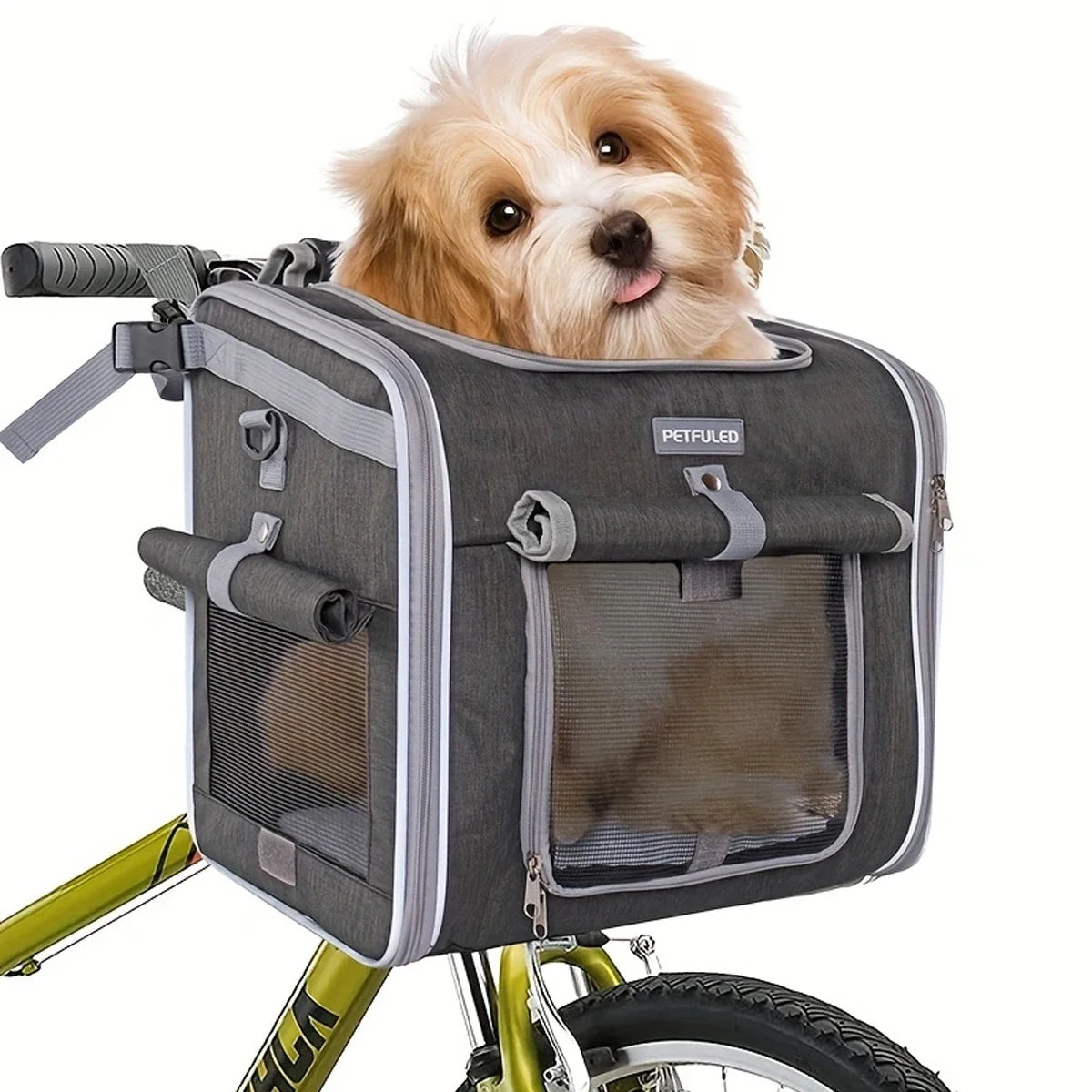 Nordspur | Petcycle Foldable Soft-Sided Bike Pet Basket
