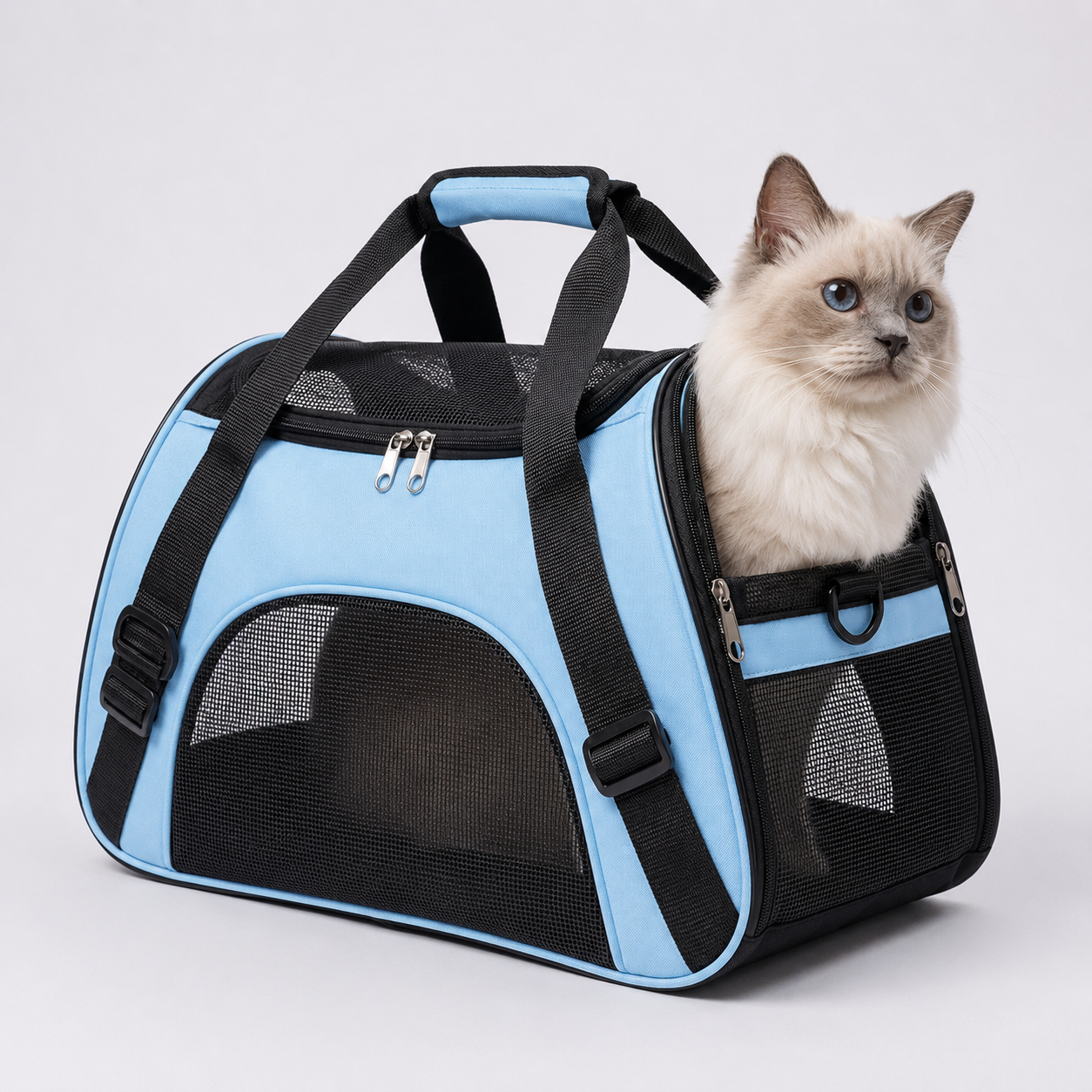 Nordspur | Petluxe Foldable Mesh Pet Carrier Bag