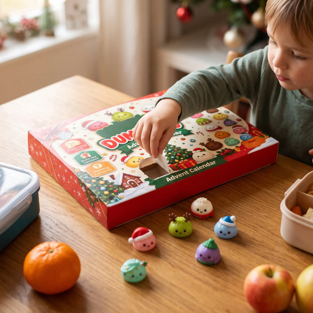 Nordspur | Pipkora Christmas Advent Calendar With 24 Surprise Dumpling Toys