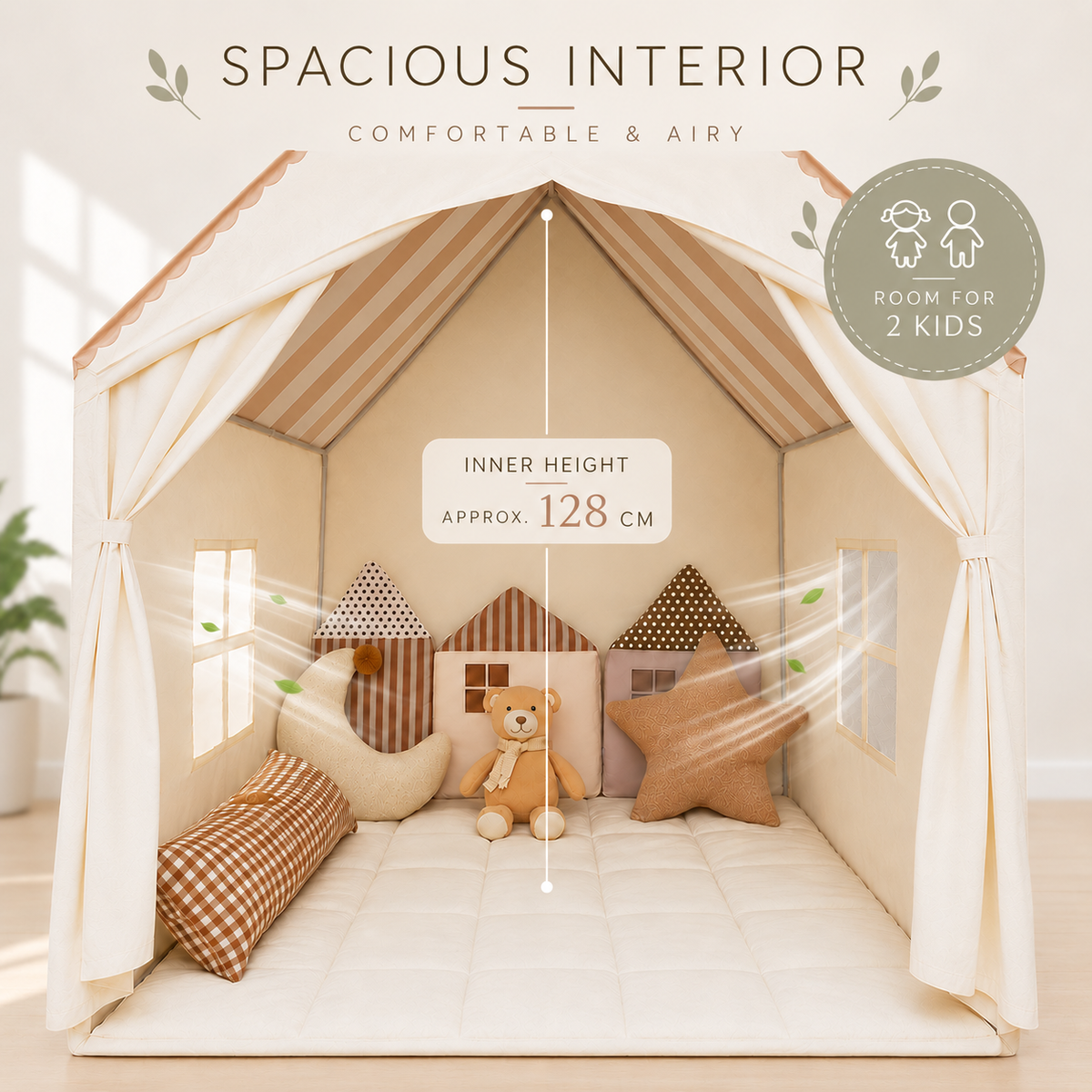 Nordspur | PlayNook Foldable Indoor Playhouse