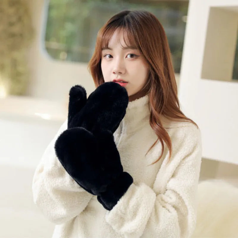 Nordspur | PlushPaws Plush Winter Mittens
