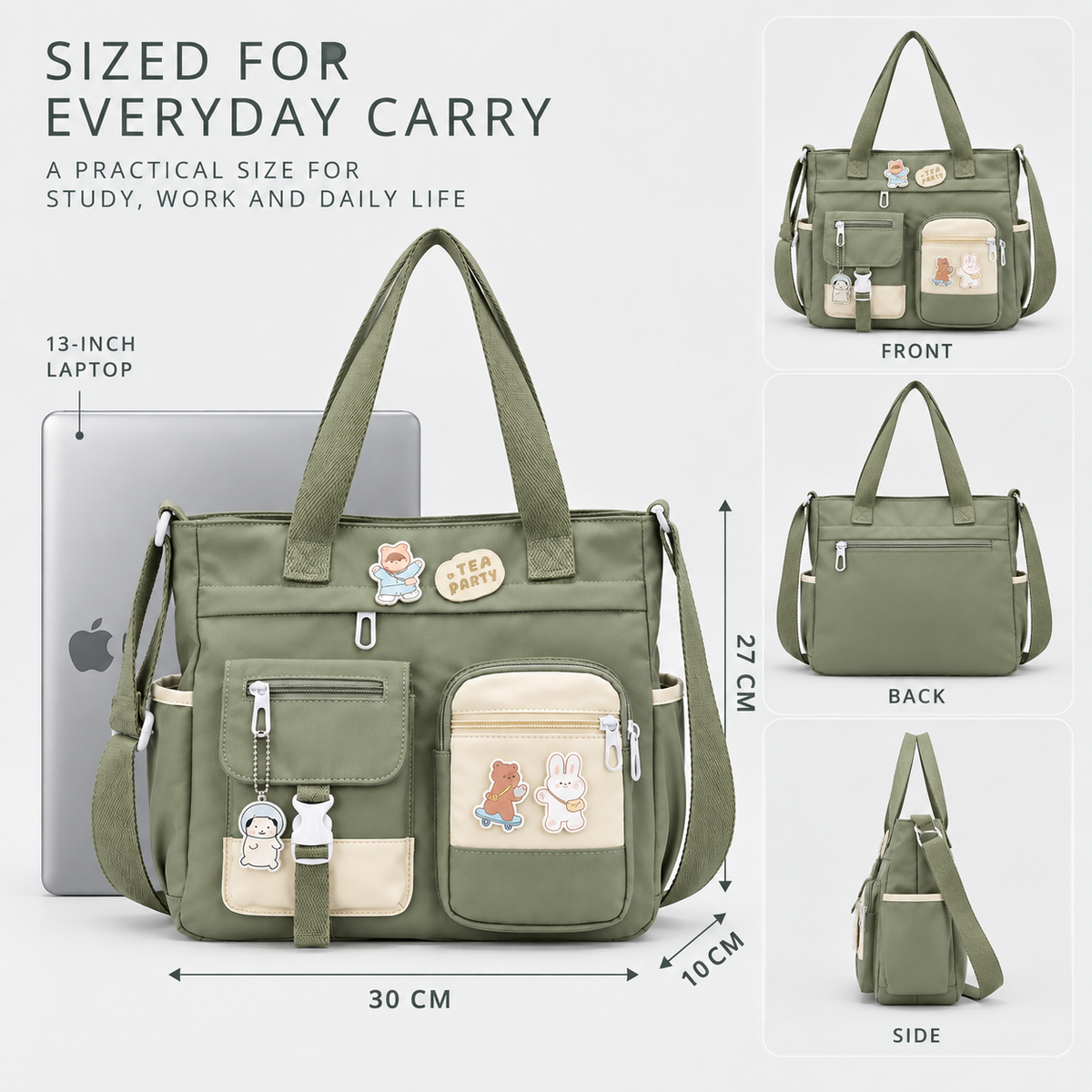 Nordspur | Pocketa Casual Multi-Pocket Across The Shoulder Bag