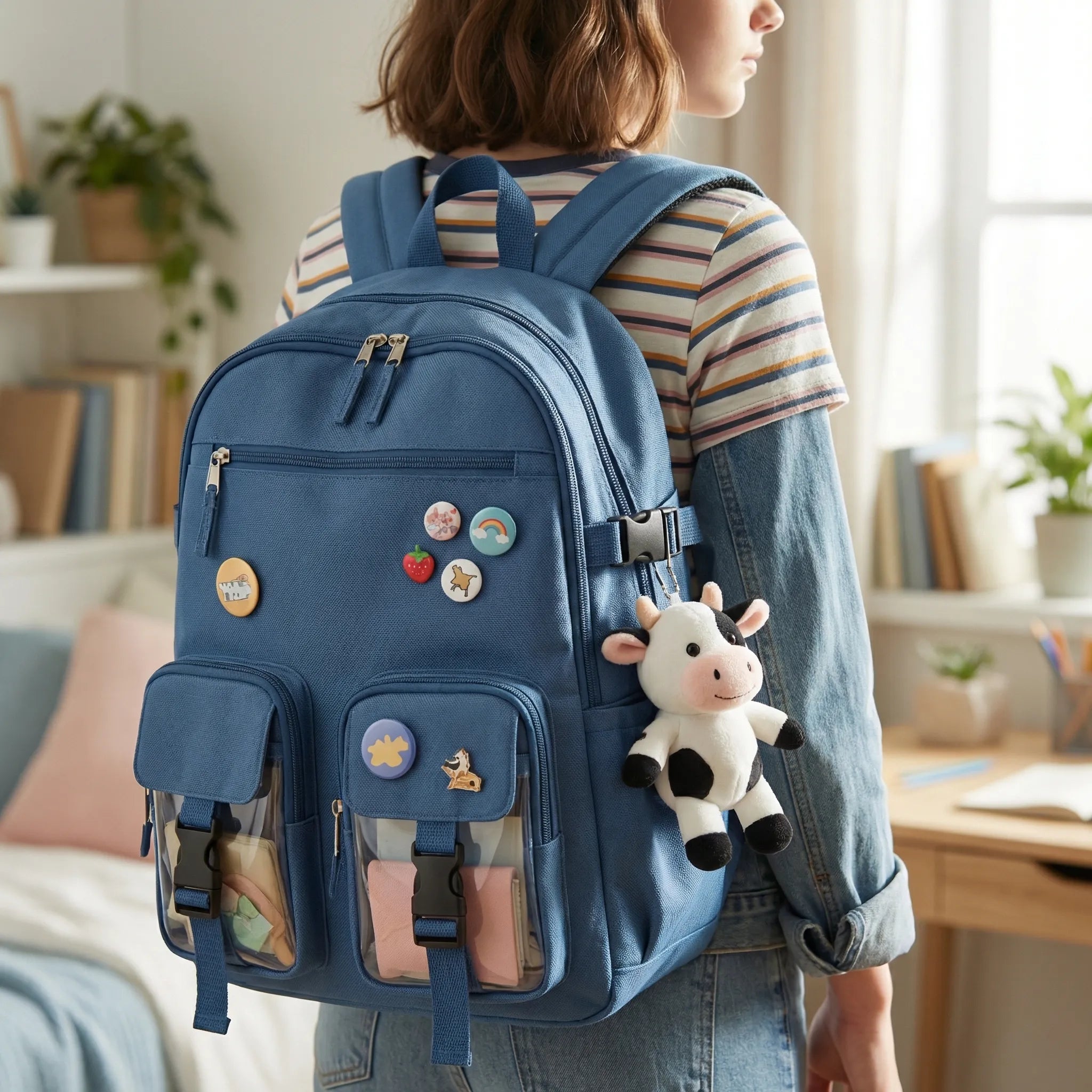 Nordspur | Pocklyn Multi-Pocket Student Backpack For Girls