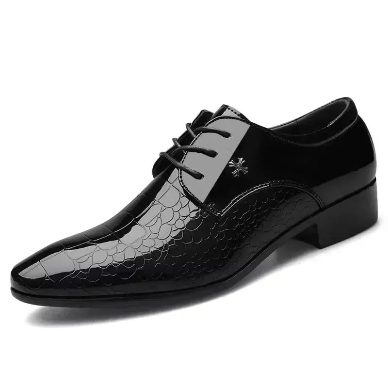 Nordspur | Pointed Toe Patent Leather Oxford