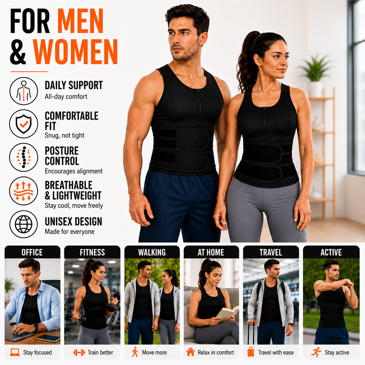 Nordspur | PostuFlexor Adjustable Clavicle Posture Brace