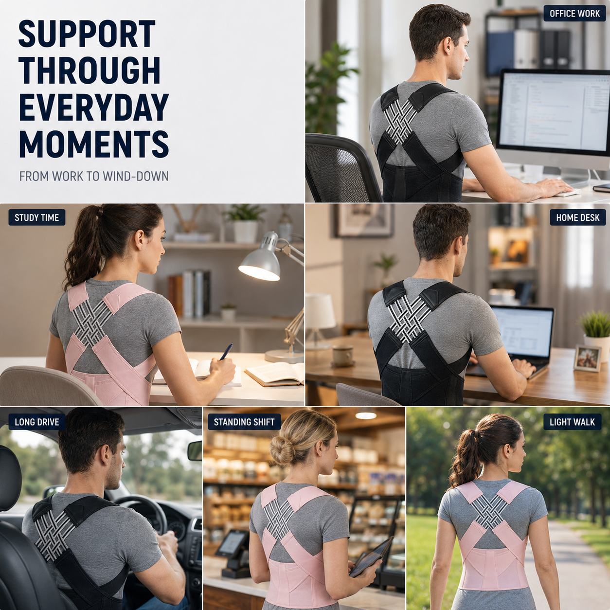 Nordspur | PostuForm Adjustable Full Back Brace