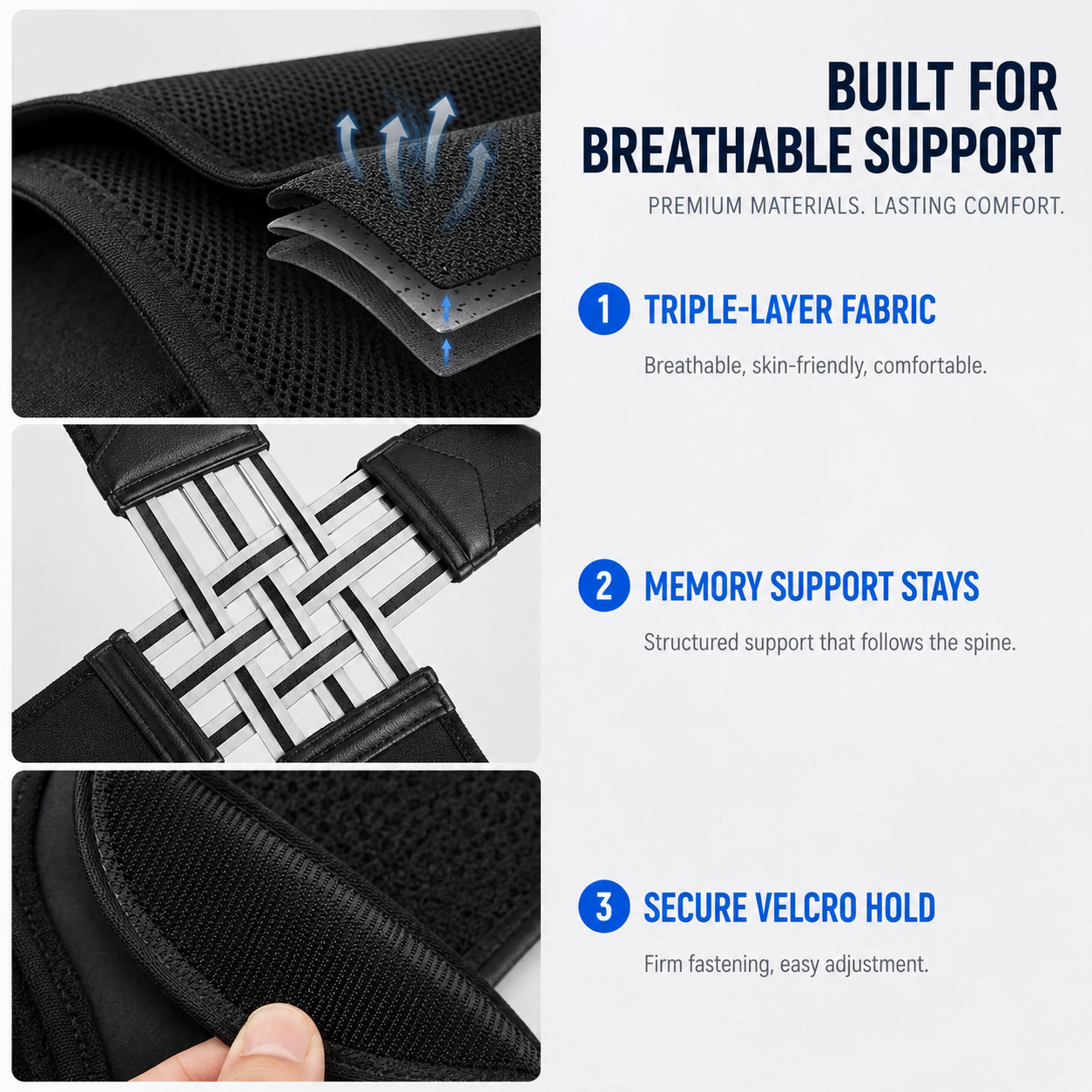 Nordspur | PostuForm Adjustable Full Back Brace