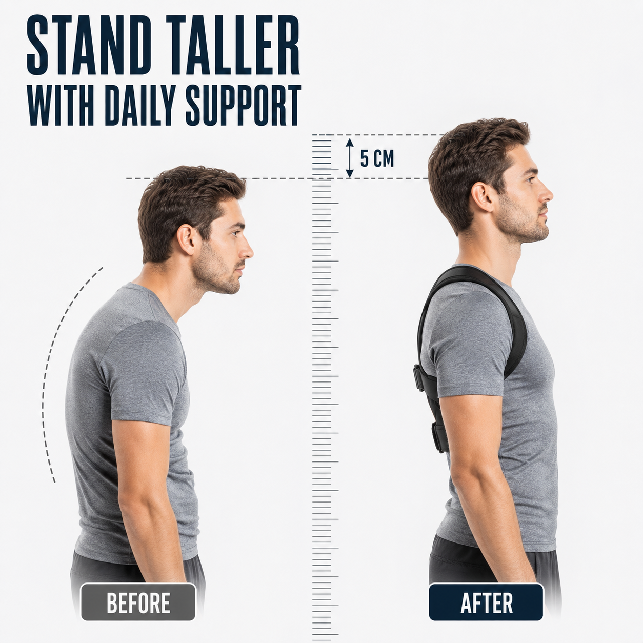 Nordspur | Postuvalve Adjustable Back Posture Brace