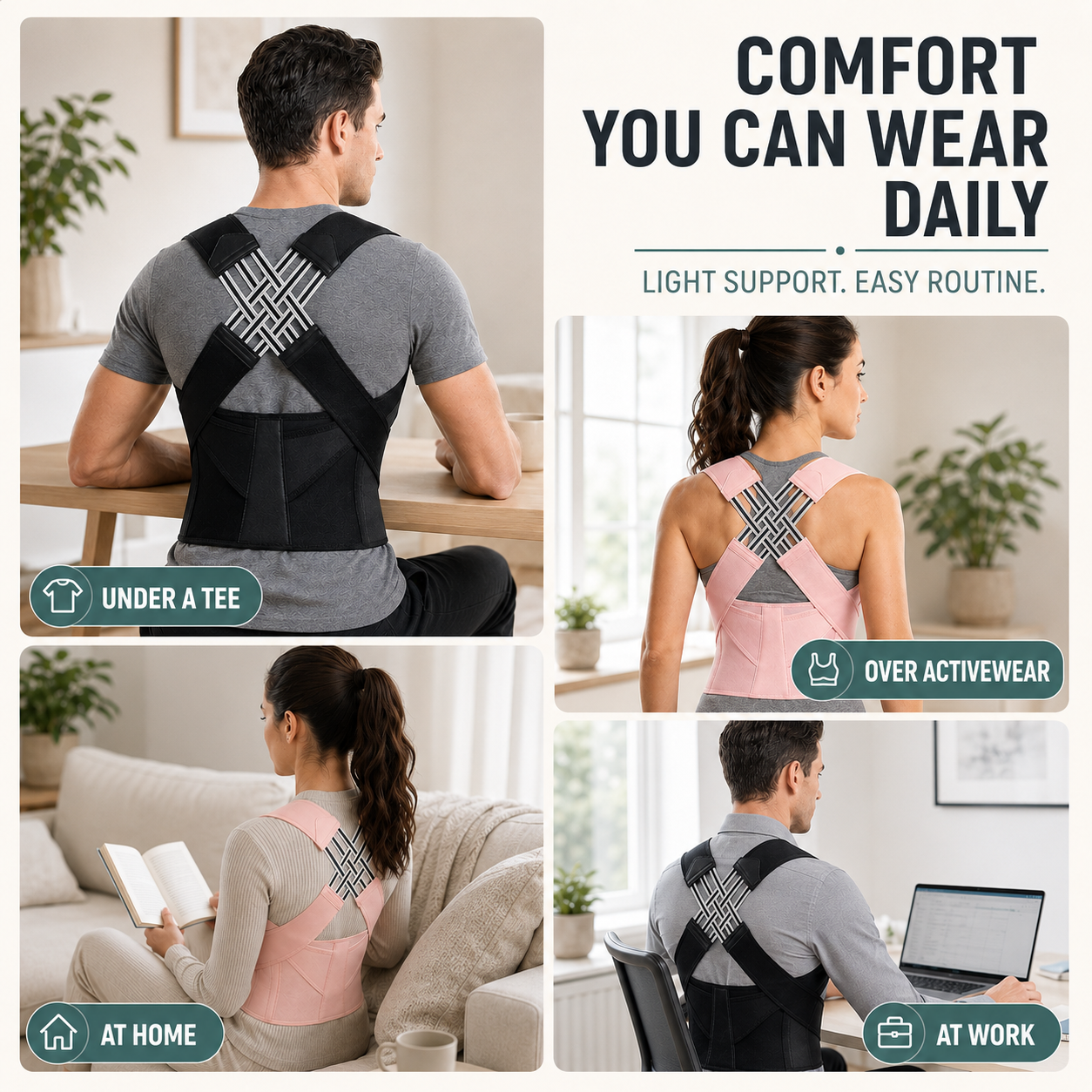 Nordspur | Postuvera Adjustable Posture Support Brace