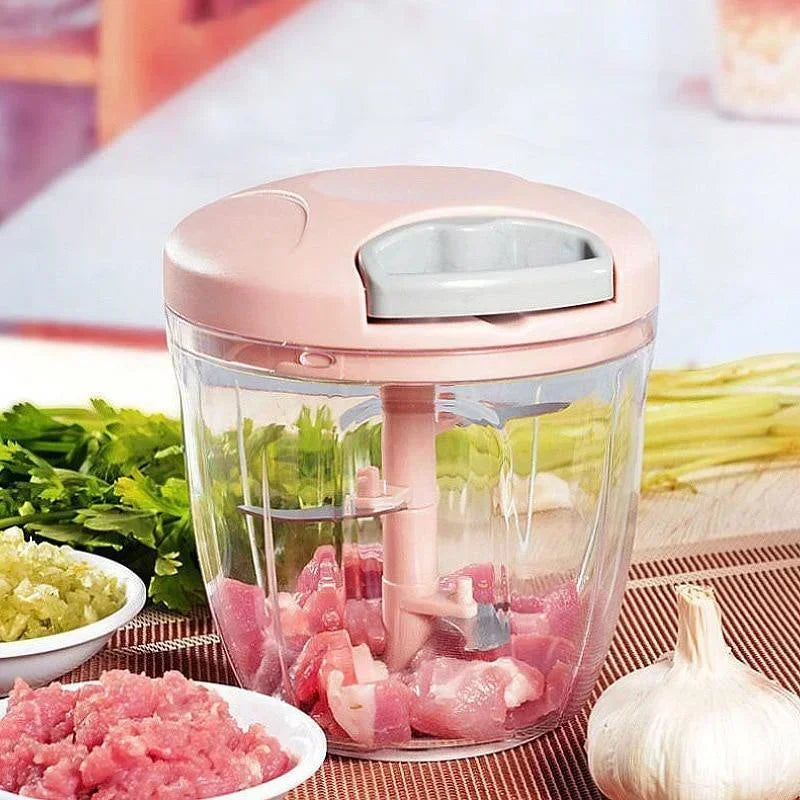 Nordspur | Prepova Manual Pull-Cord Vegetable Food Chopper