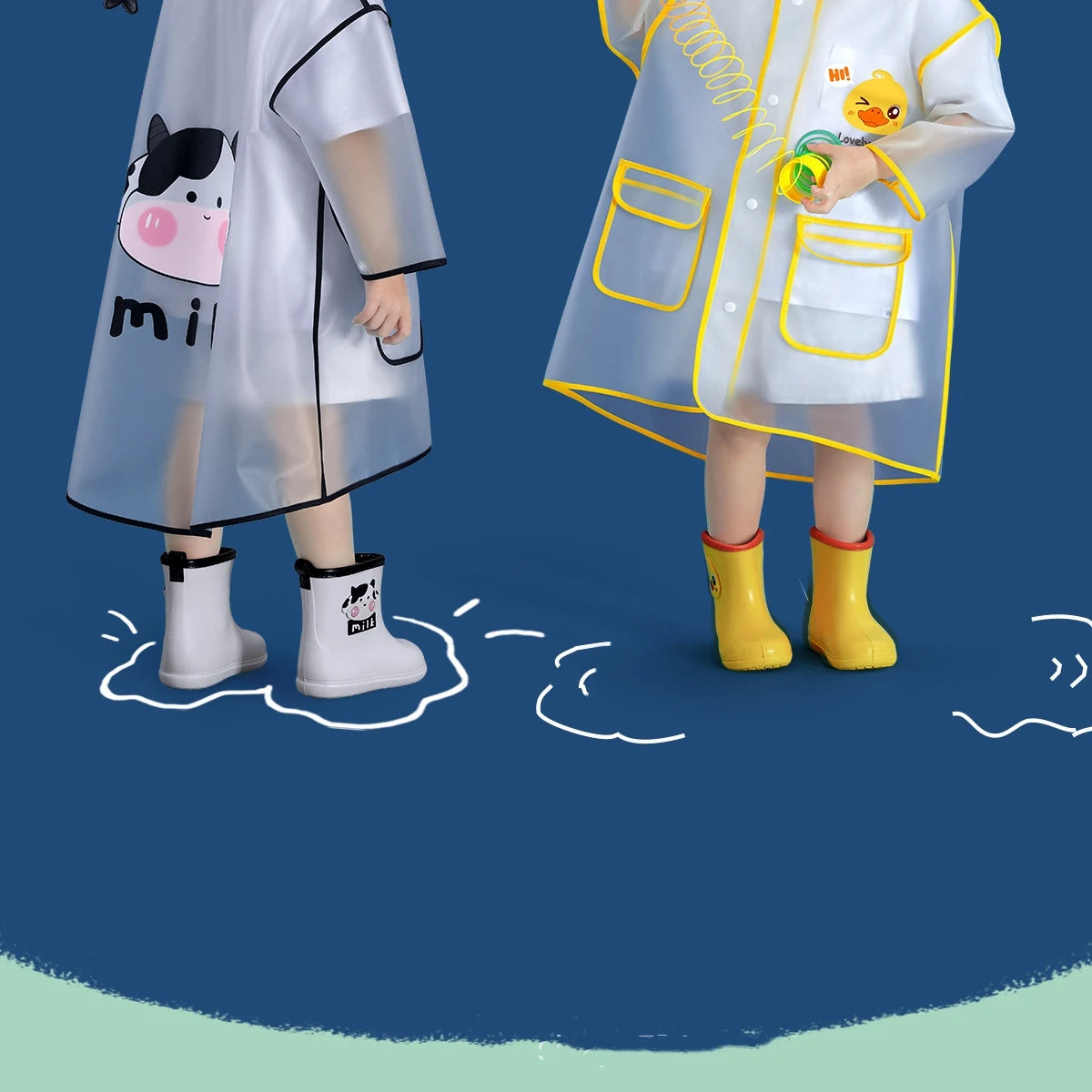 Nordspur | PuddleDuck Childrens Cartoon Character Raincoat
