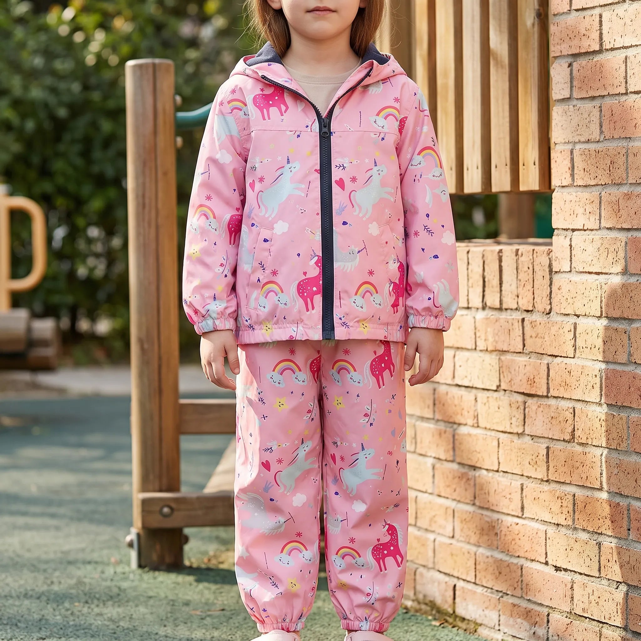 Nordspur | PuddleMate Children's Cartoon Outerwear Set
