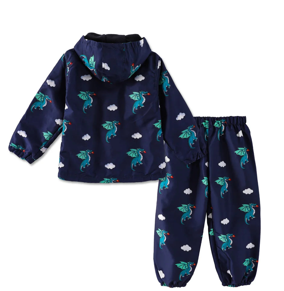 Nordspur | PuddleMate Children's Cartoon Outerwear Set