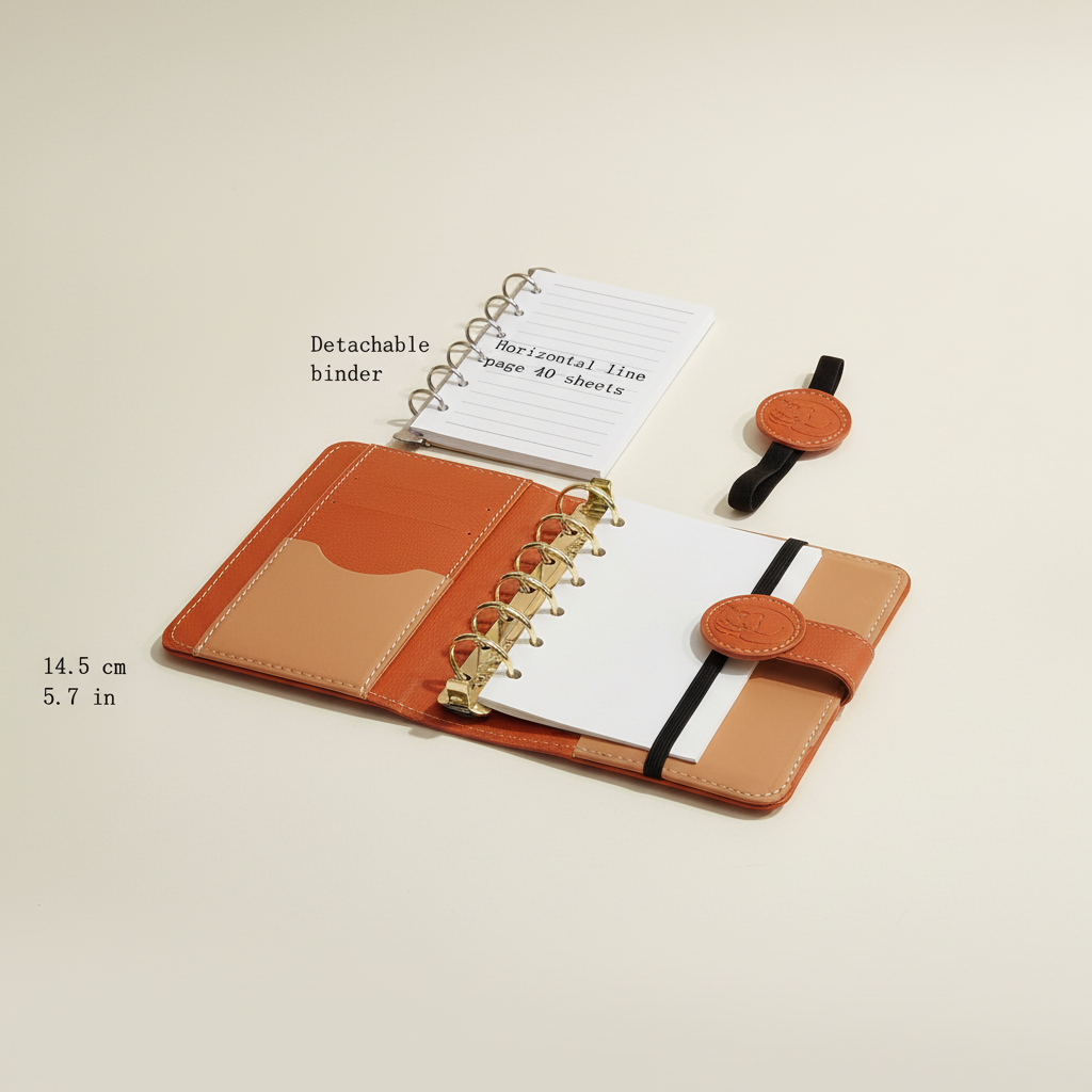 Nordspur | Purrfolio A7 Portable Binder Notebook