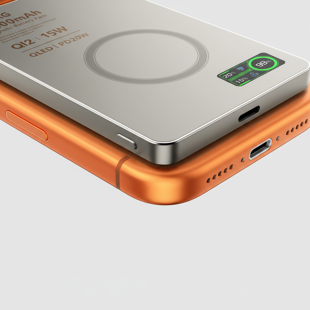 Nordspur | QiroCharge Magnetic Wireless Power Bank