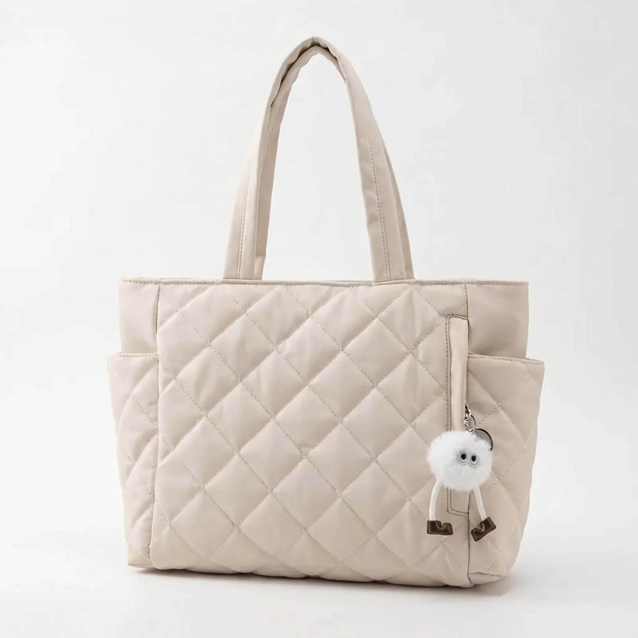 Nordspur | Quillavy Quilted Diamond-Pattern Tote Bag