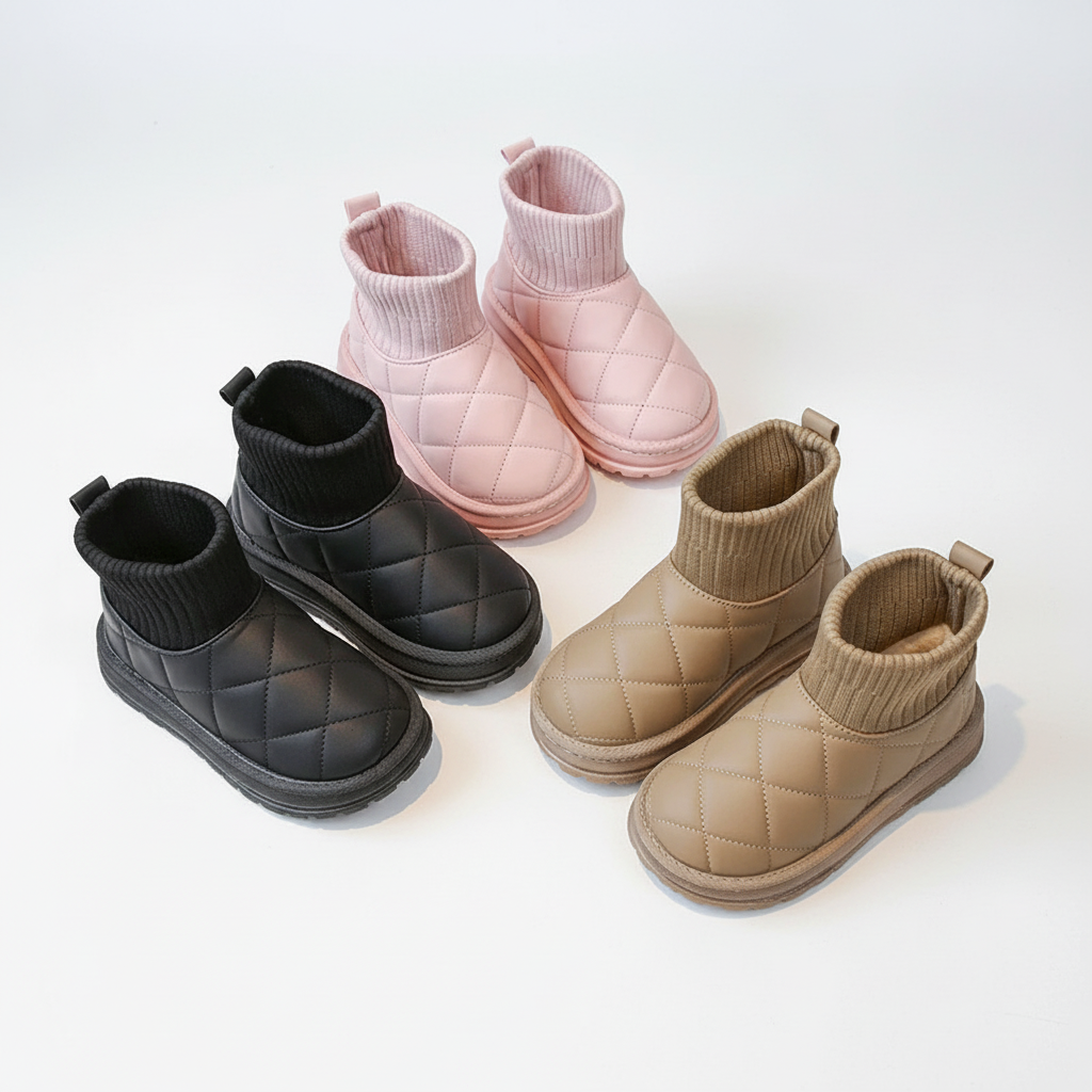 Nordspur | Quilted Ankle Sock Boots