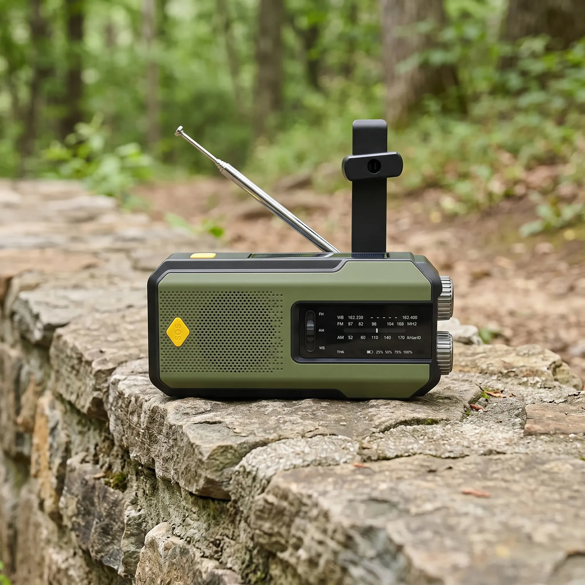 Nordspur | Radivox Emergency Solar Hand Crank Weather Radio