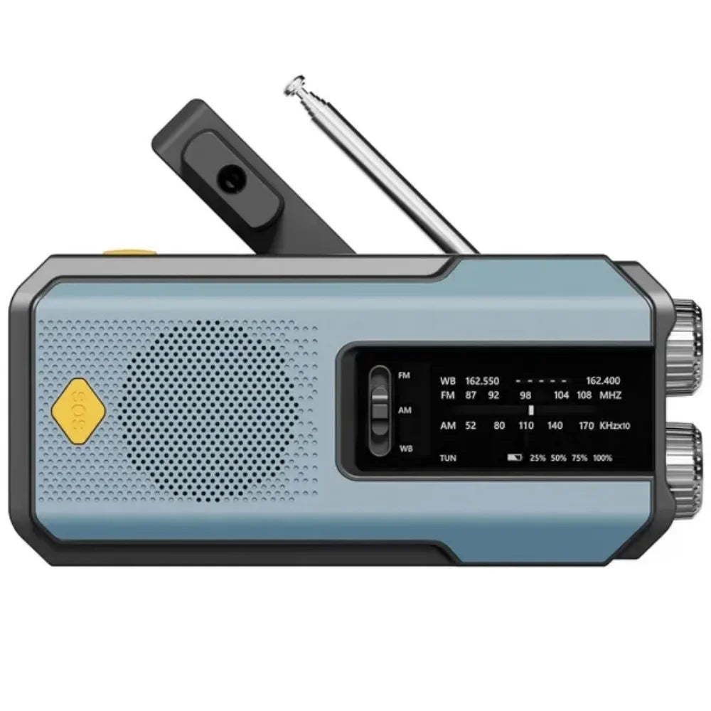 Nordspur | Radivox Emergency Solar Hand Crank Weather Radio