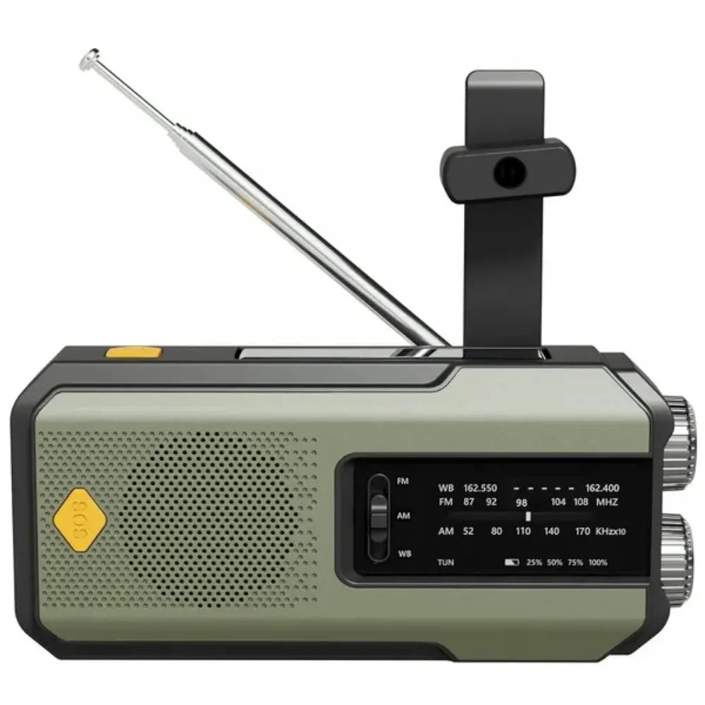 Nordspur | Radivox Emergency Solar Hand Crank Weather Radio
