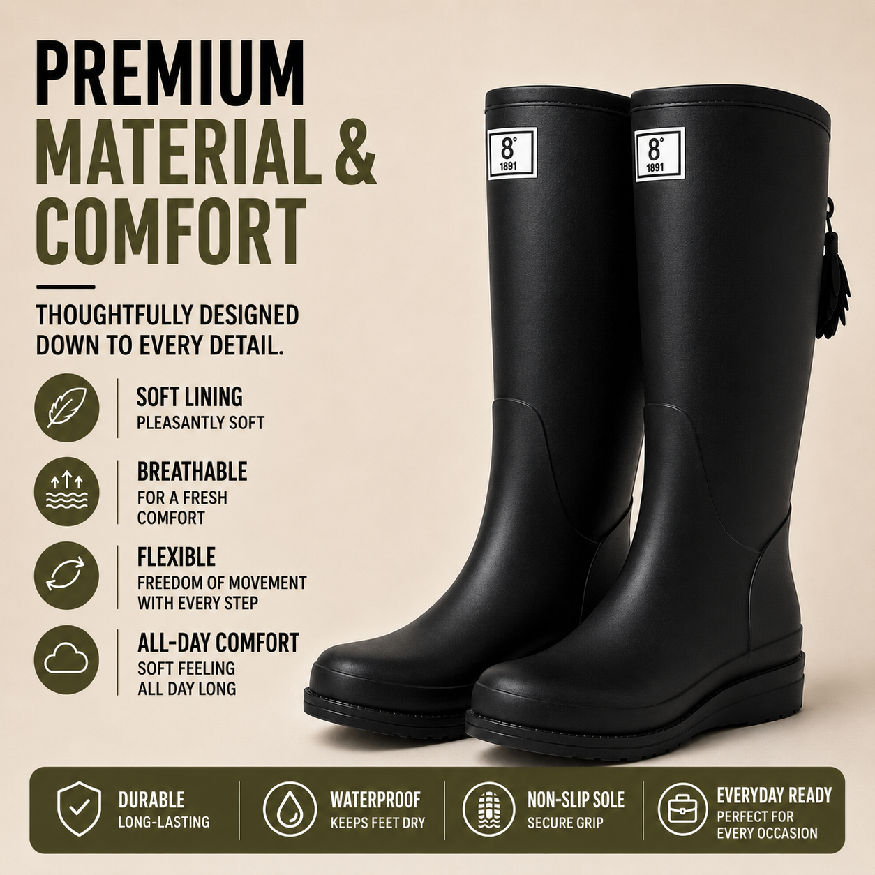 Nordspur | RainSilhouette Mid Boots