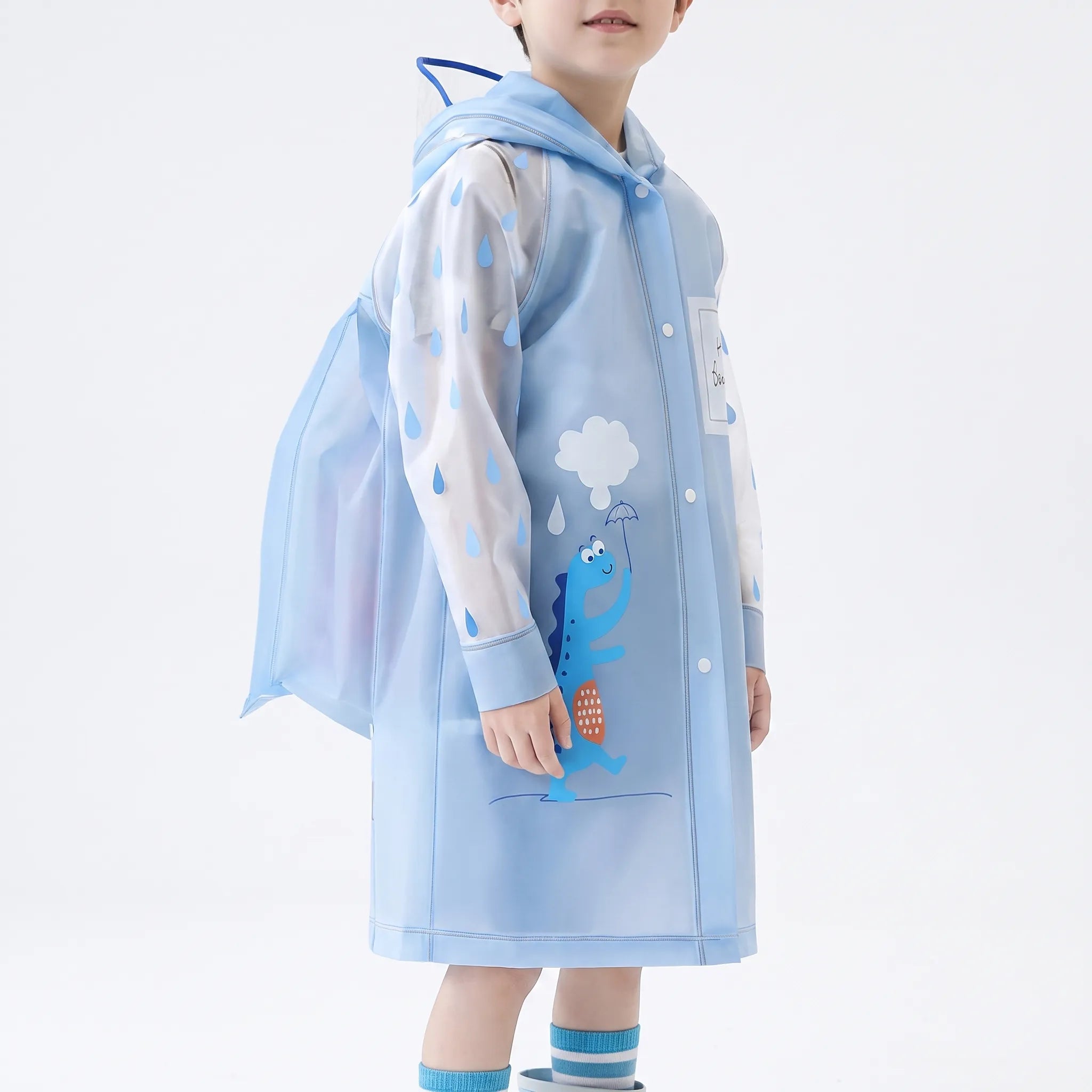 Nordspur | Rainroo Lightweight Childrens Raincoat With Expandable Back