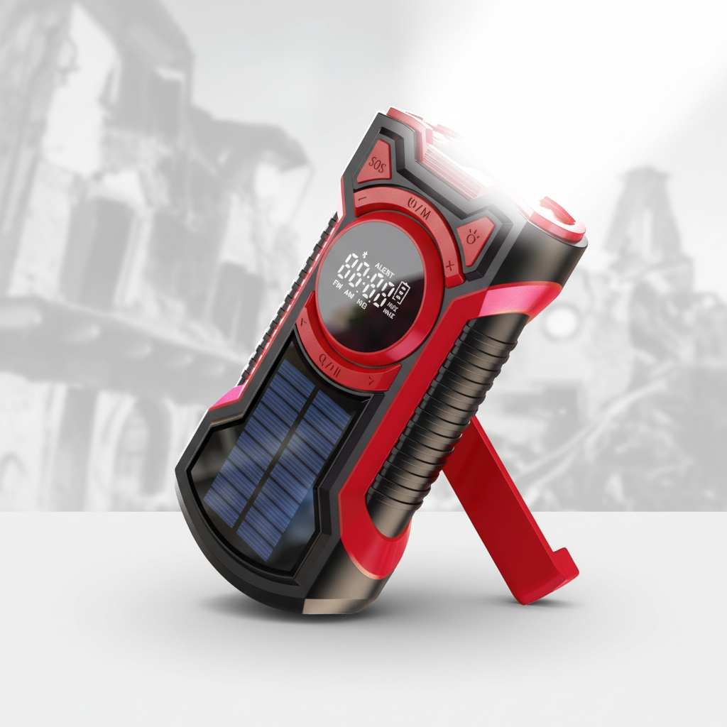 Nordspur | RescuePulse Rugged Portable Emergency Radio