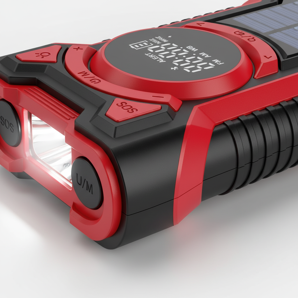 Nordspur | RescuePulse Rugged Portable Emergency Radio