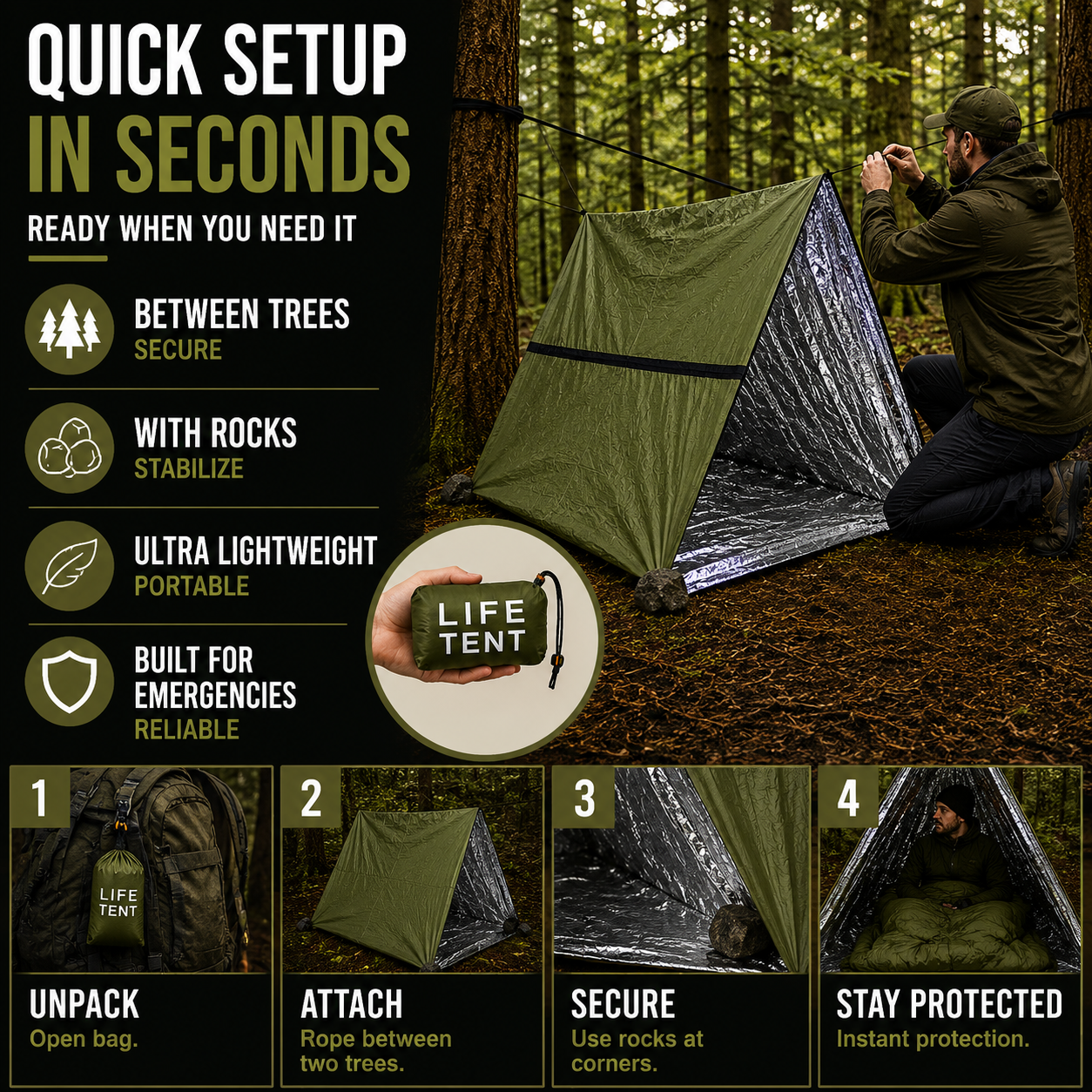 Nordspur | Rescuvia Two Person Bivy Shelter