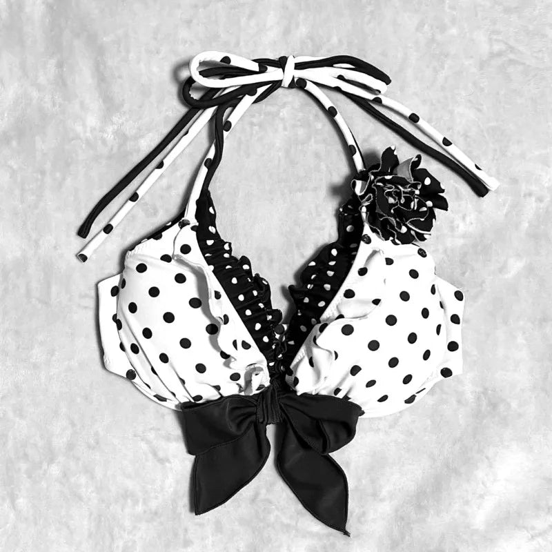 Nordspur | RetroRipple Three Piece Bikini And Skirt Set