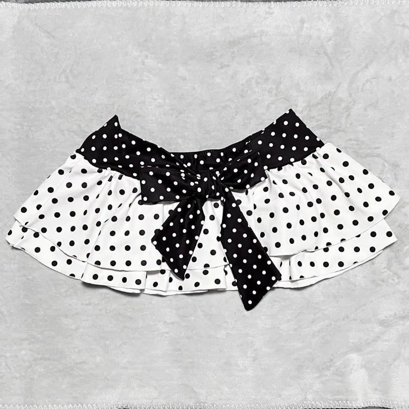 Nordspur | RetroRipple Three Piece Bikini And Skirt Set