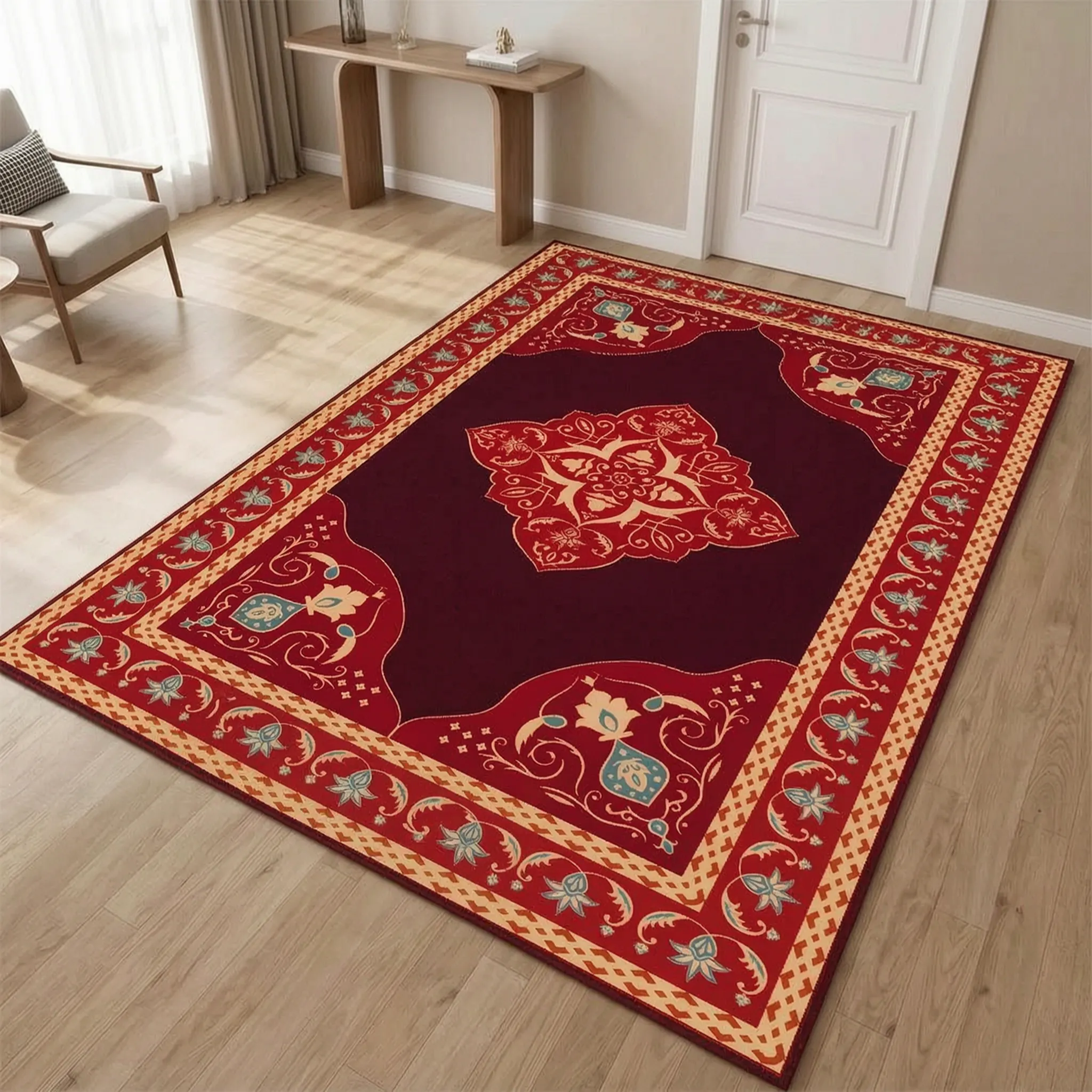 Nordspur | RetroStep Washable Retro Style Rug