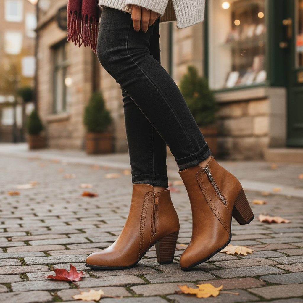 Nordspur | Retro Ankle Boot Leather