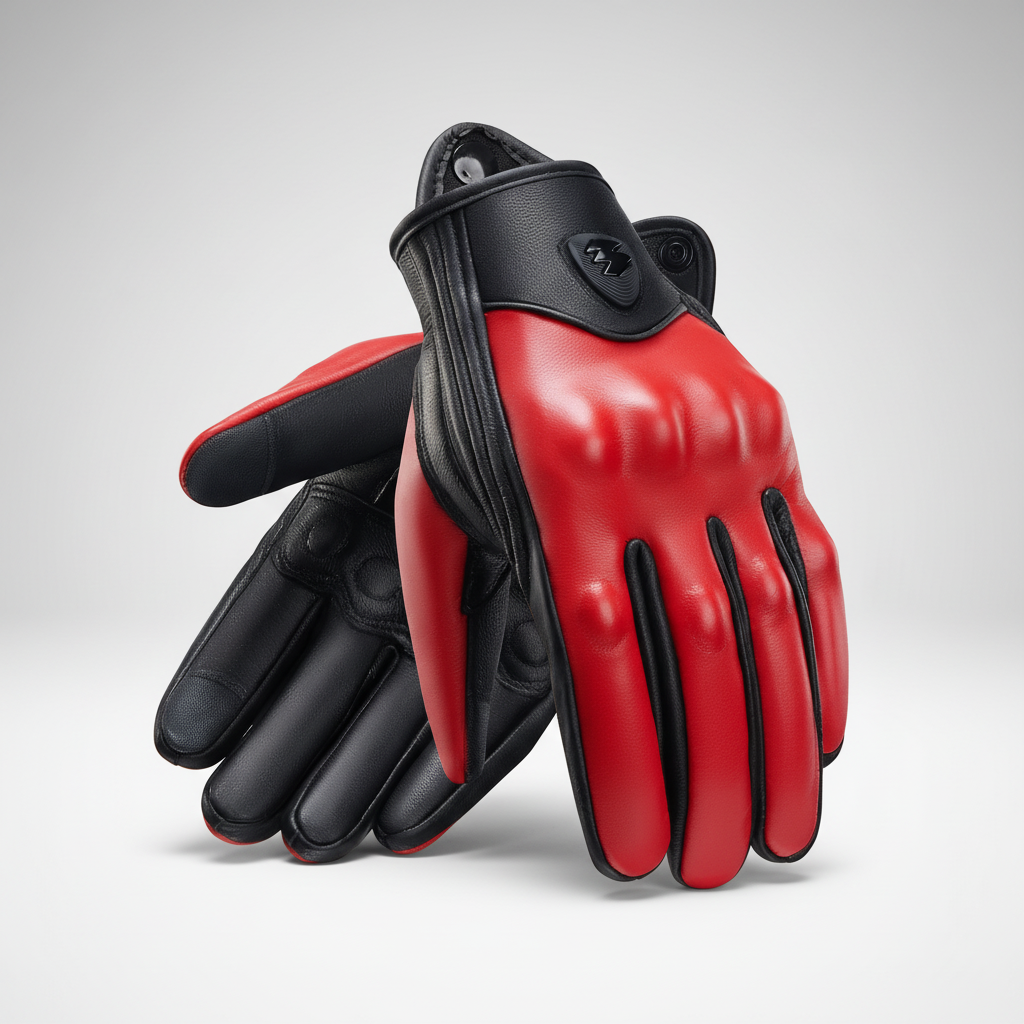 Nordspur | Retro Perforated Leather Gloves