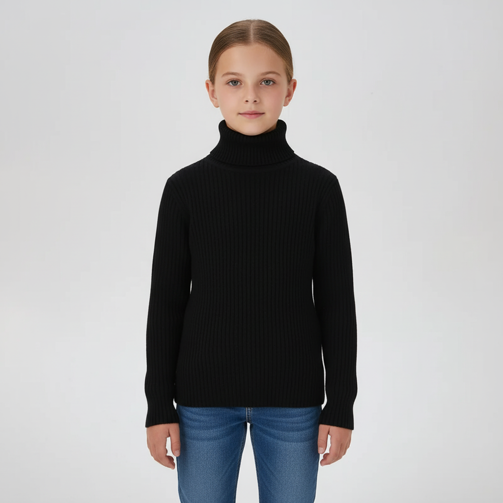 Nordspur | Ribbed Cotton Turtleneck Sweater