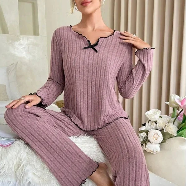 Nordspur | Ribbed Knit Pajama Set