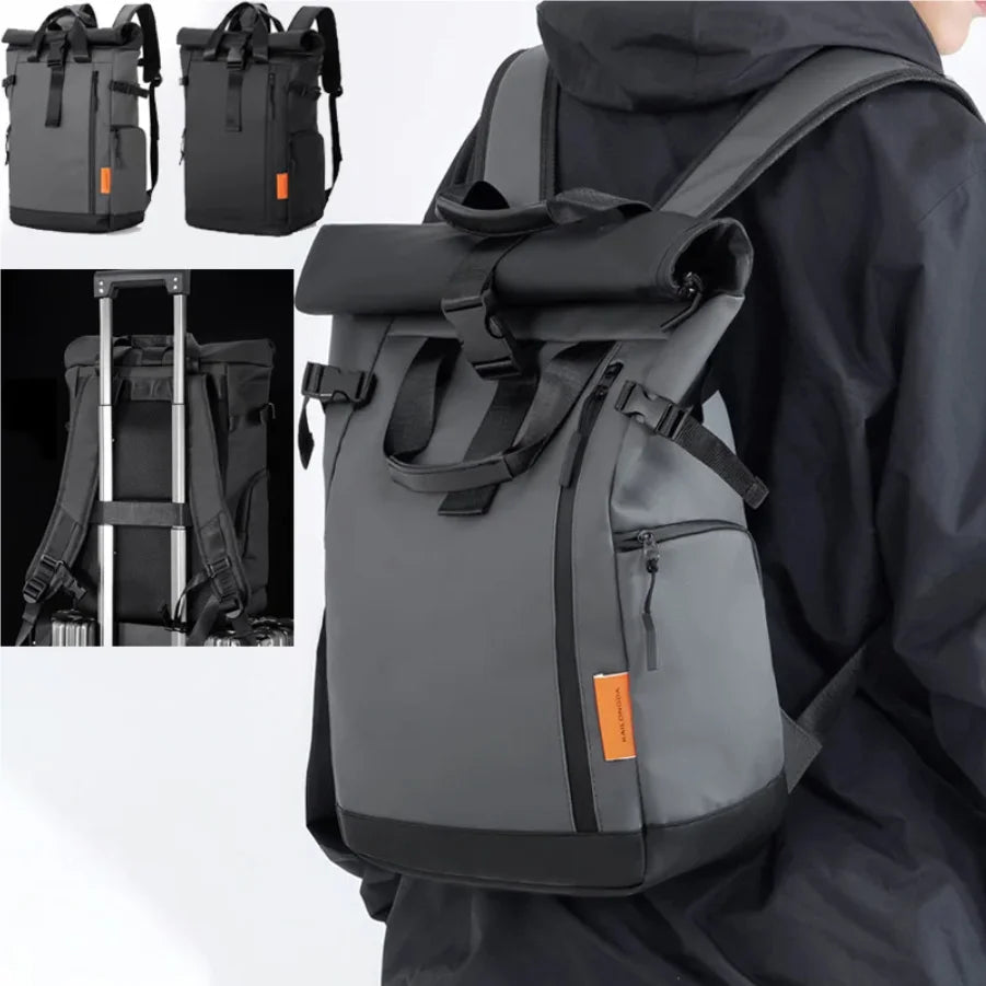Nordspur | Roll Top Nylon Laptop Backpack