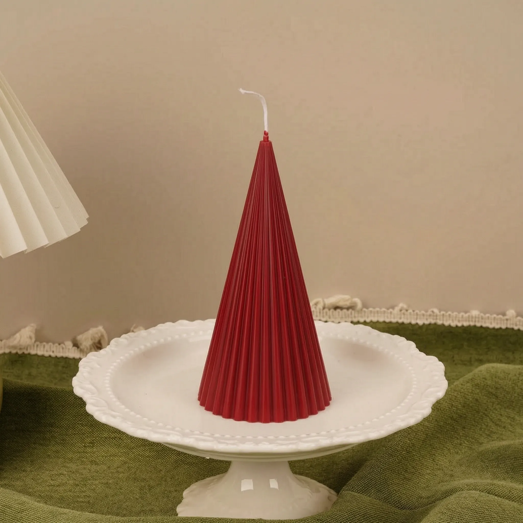 Nordspur | Rougella Ribbed Cylindrical Scented Pillar Candle