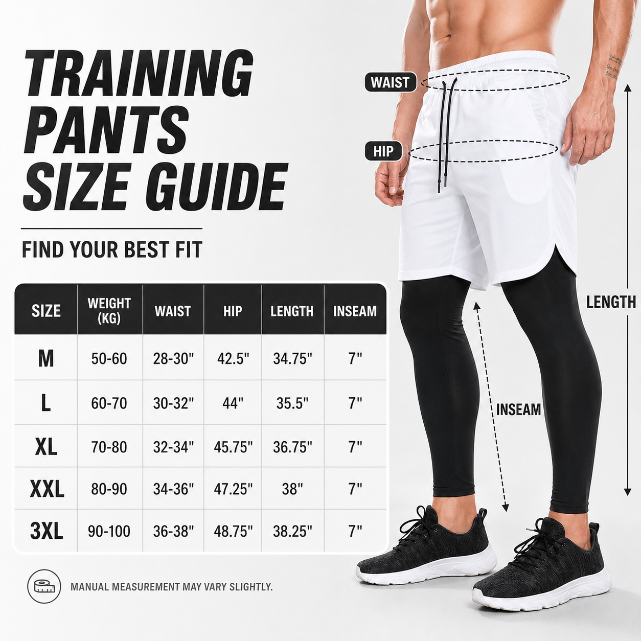 Nordspur | RunVanta Two In One Training Pants