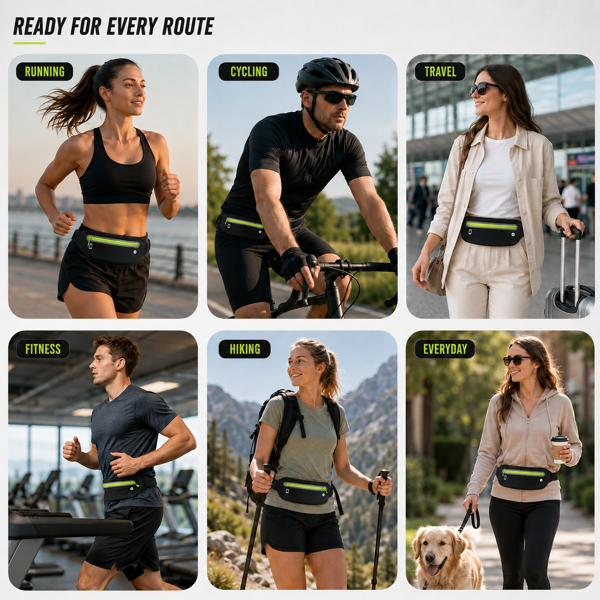 Nordspur | Runnex Water-Repellent Waist Running Belt