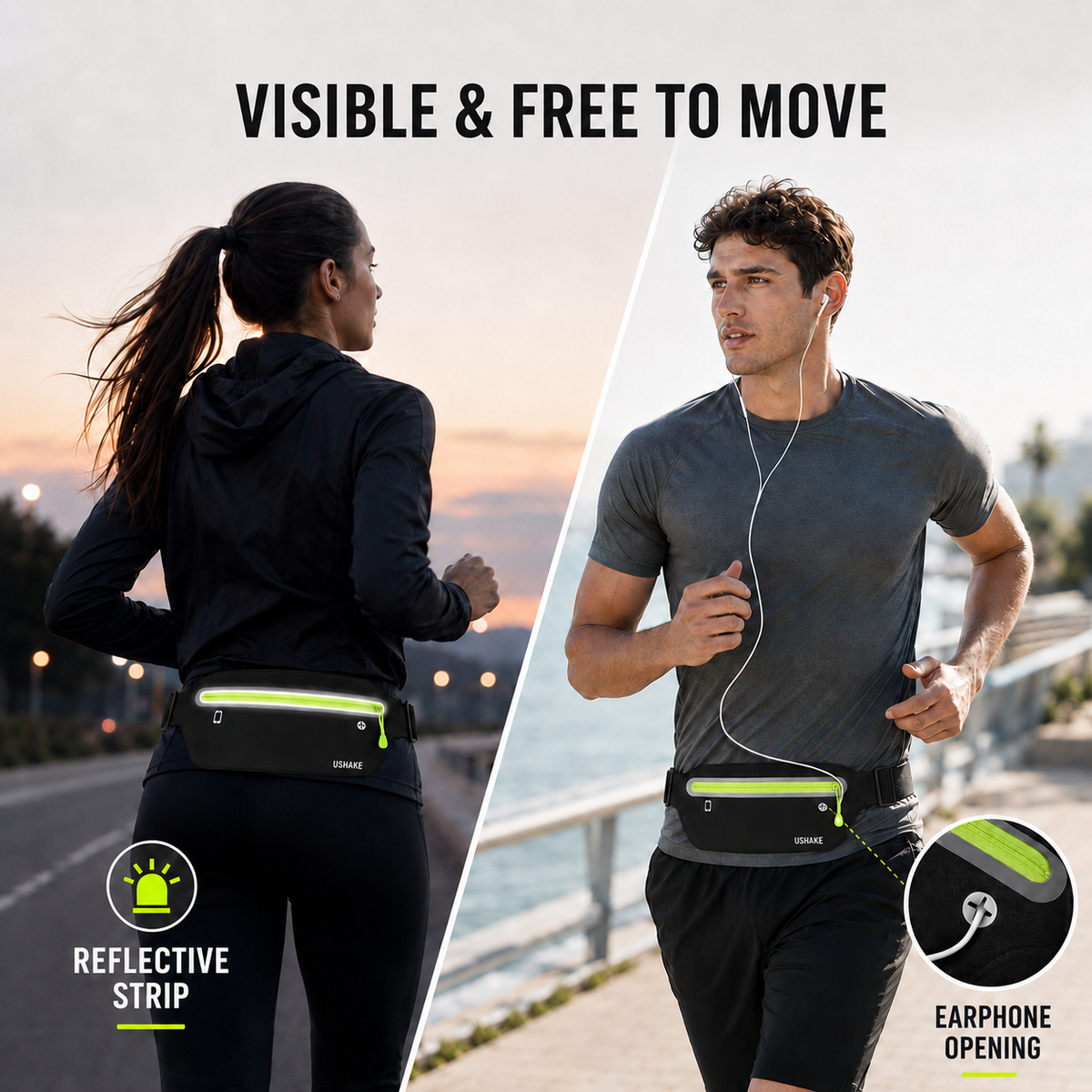 Nordspur | Runnex Water-Repellent Waist Running Belt