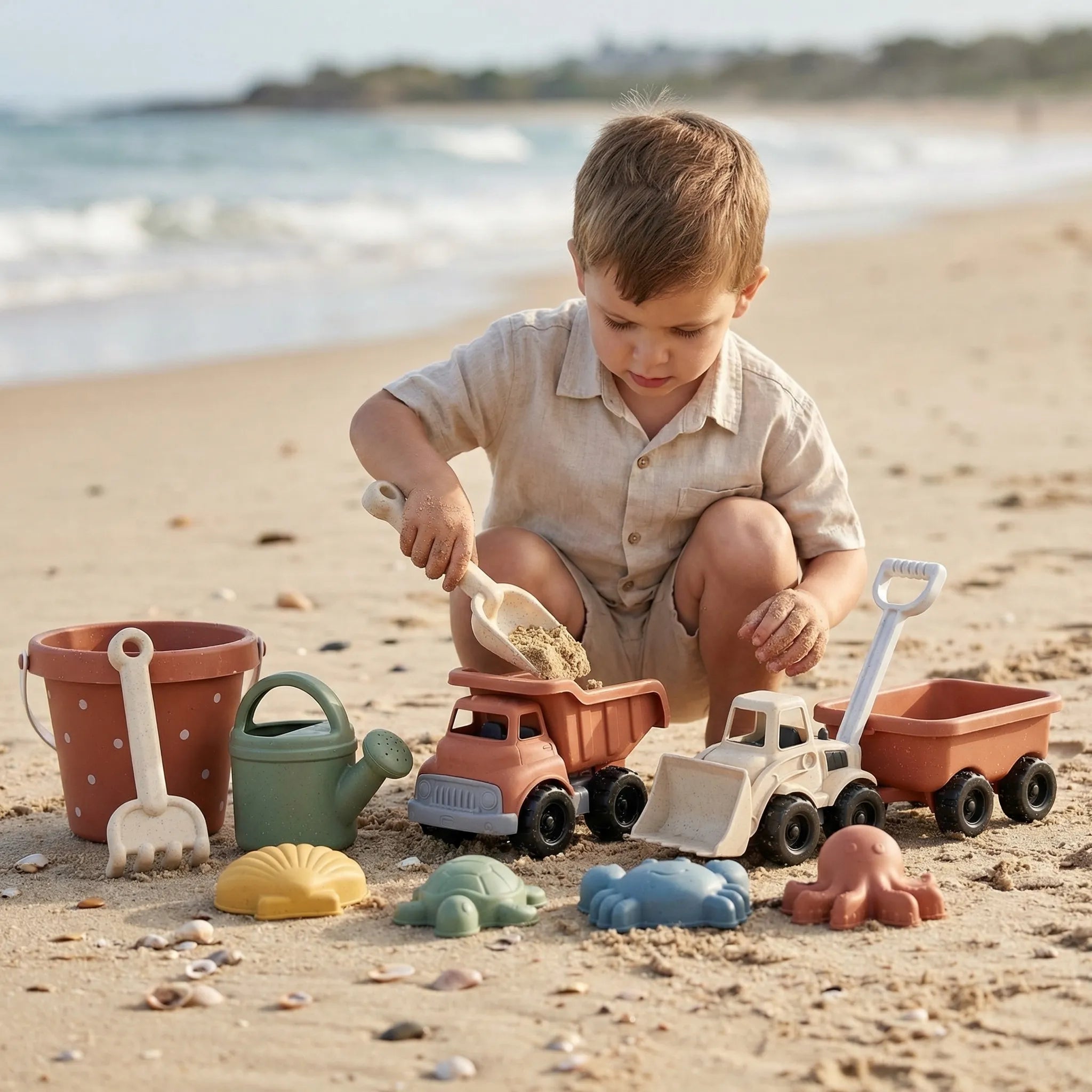 Nordspur | Sandgrove Multi-Piece Beach Sand Digging Toy Set