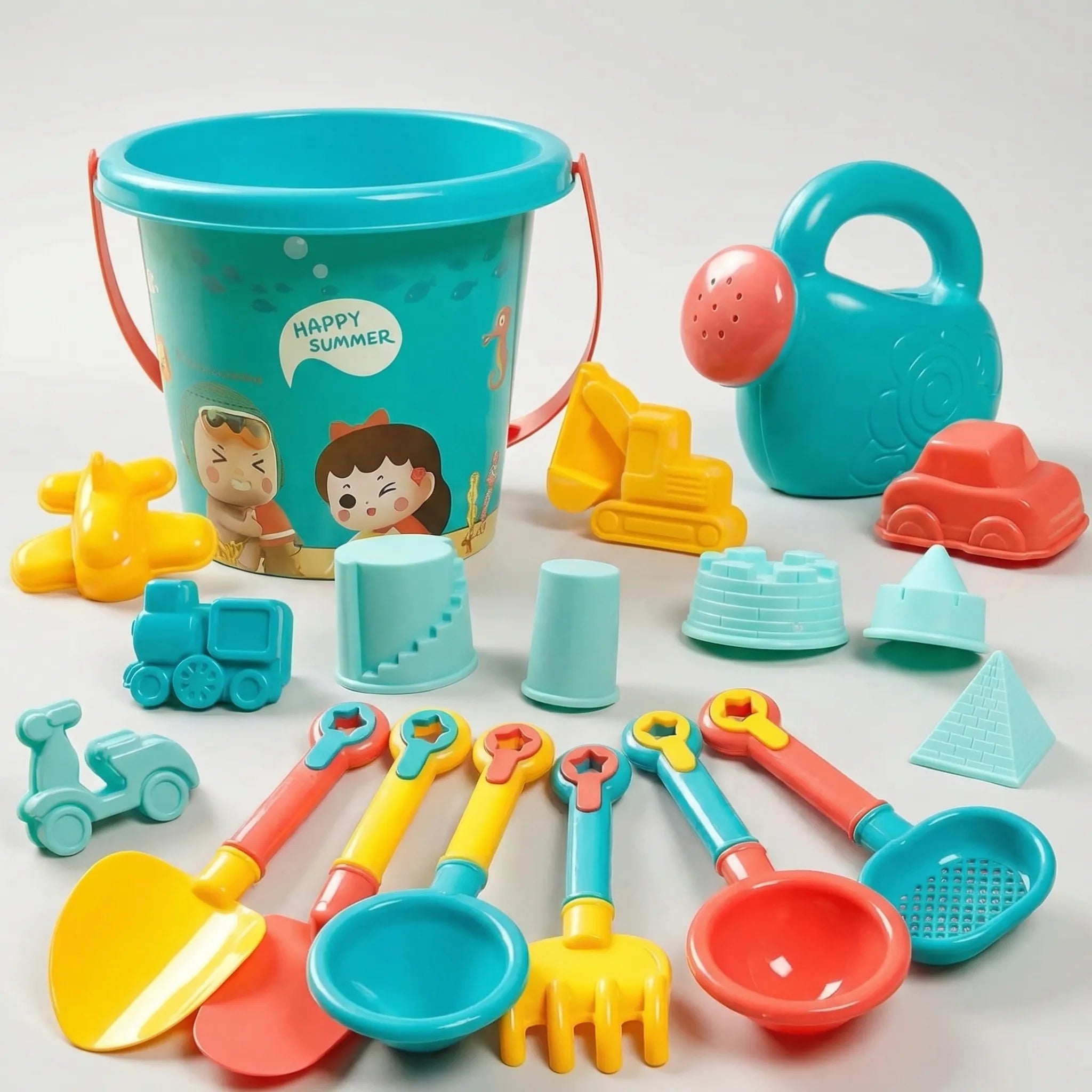 Nordspur | Sandoro 18-Piece Children's Beach Sand Play Set