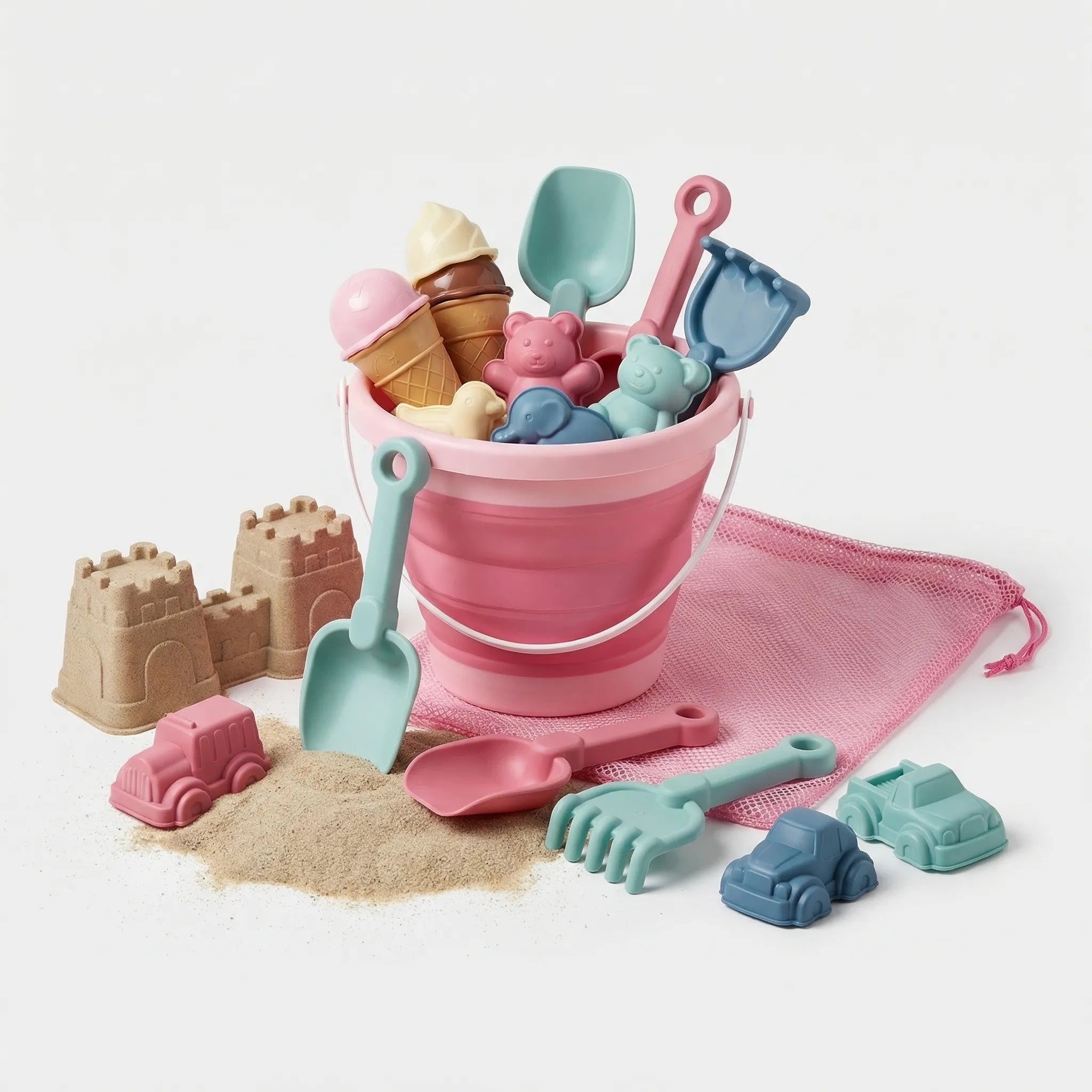 Nordspur | Sandouri 20-Piece Collapsible Bucket And Mould Set