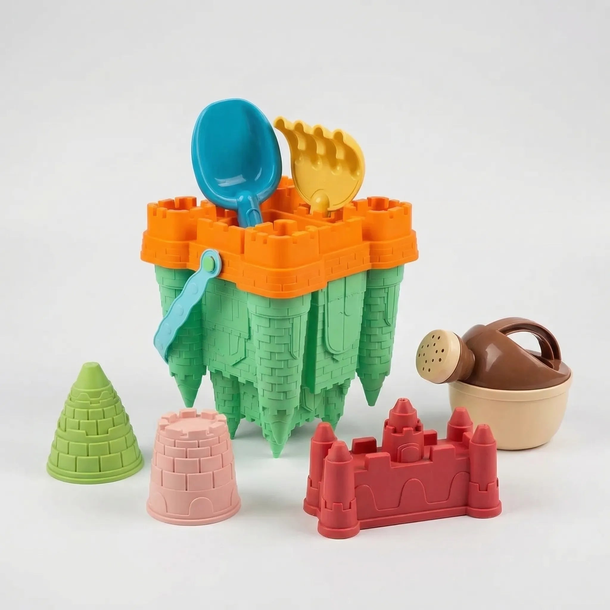 Nordspur | Sandrift Castle-Shaped Sand Bucket With Tools