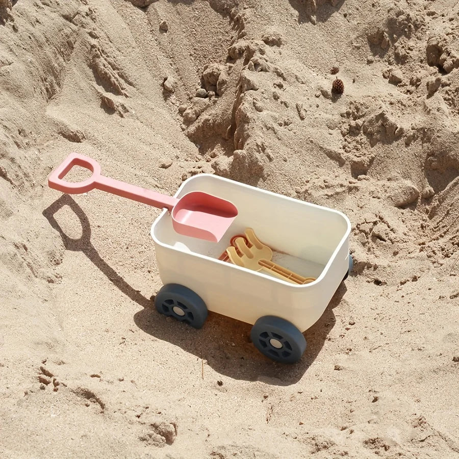 Nordspur | Sandtrux Pull-Along Wagon Beach Toy Set