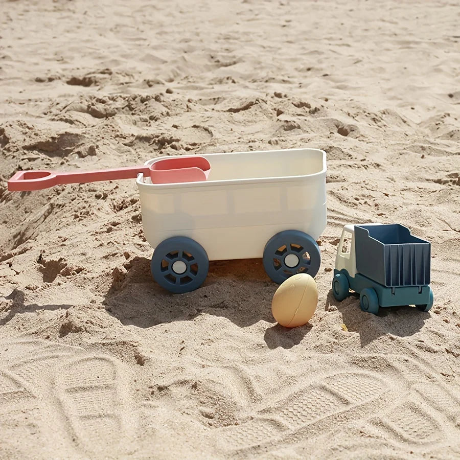 Nordspur | Sandtrux Pull-Along Wagon Beach Toy Set