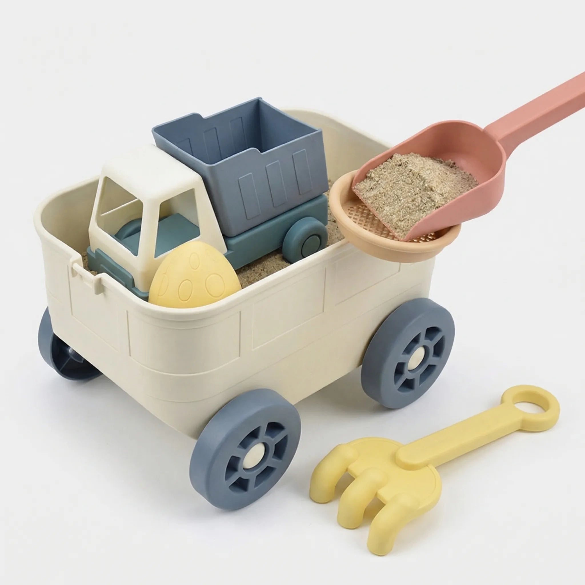 Nordspur | Sandtrux Pull-Along Wagon Beach Toy Set